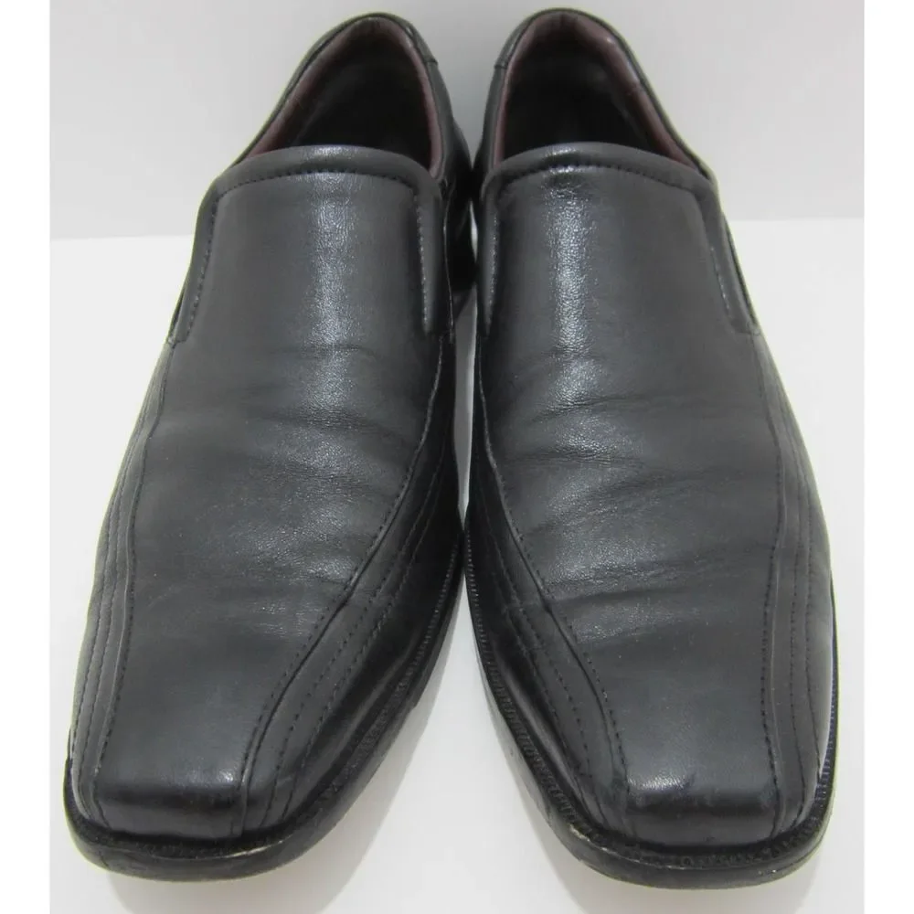Johnston & Murphy Shaler Black Leather Loafers 8.5